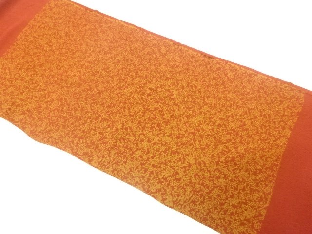 JAPANESE KIMONO / CHIRIMEN FABRIC OBIAGE